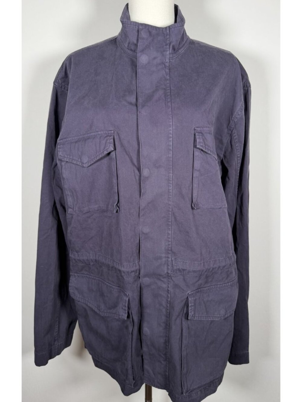 NEW FRAME mens navy blue utility barn chorewear city jacket XL designer